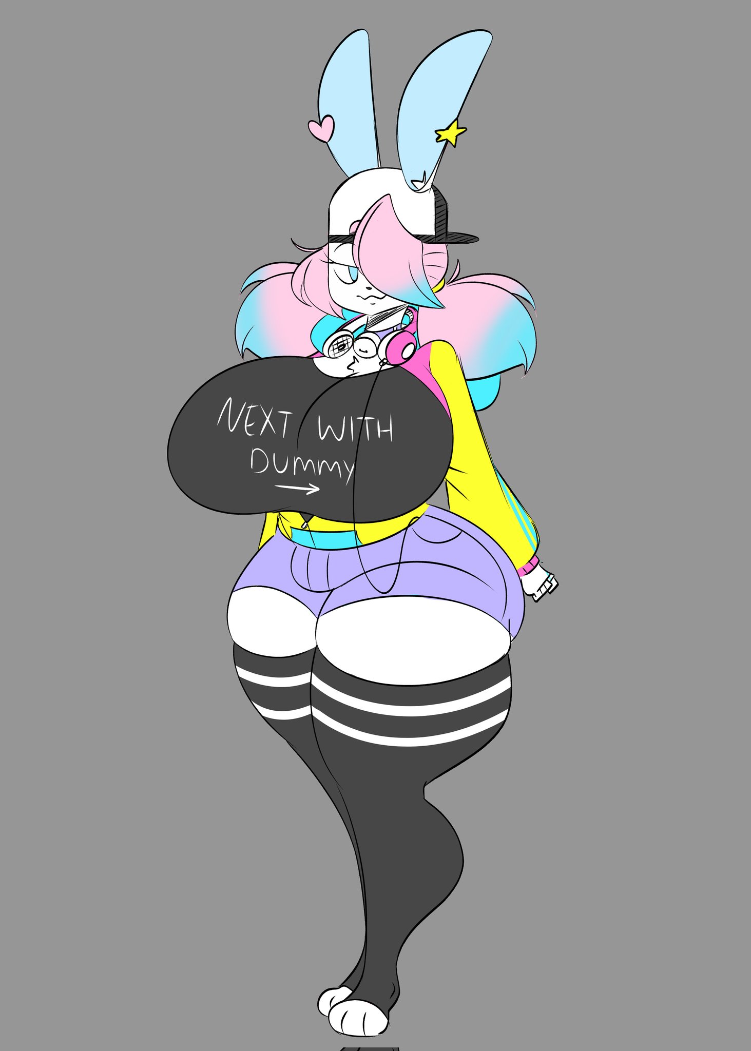 big breasts, breasts, busty male, female, furry, jetscroll, male, male with breasts, peanut butter (theycallhimcake), thick thighs, wide hips