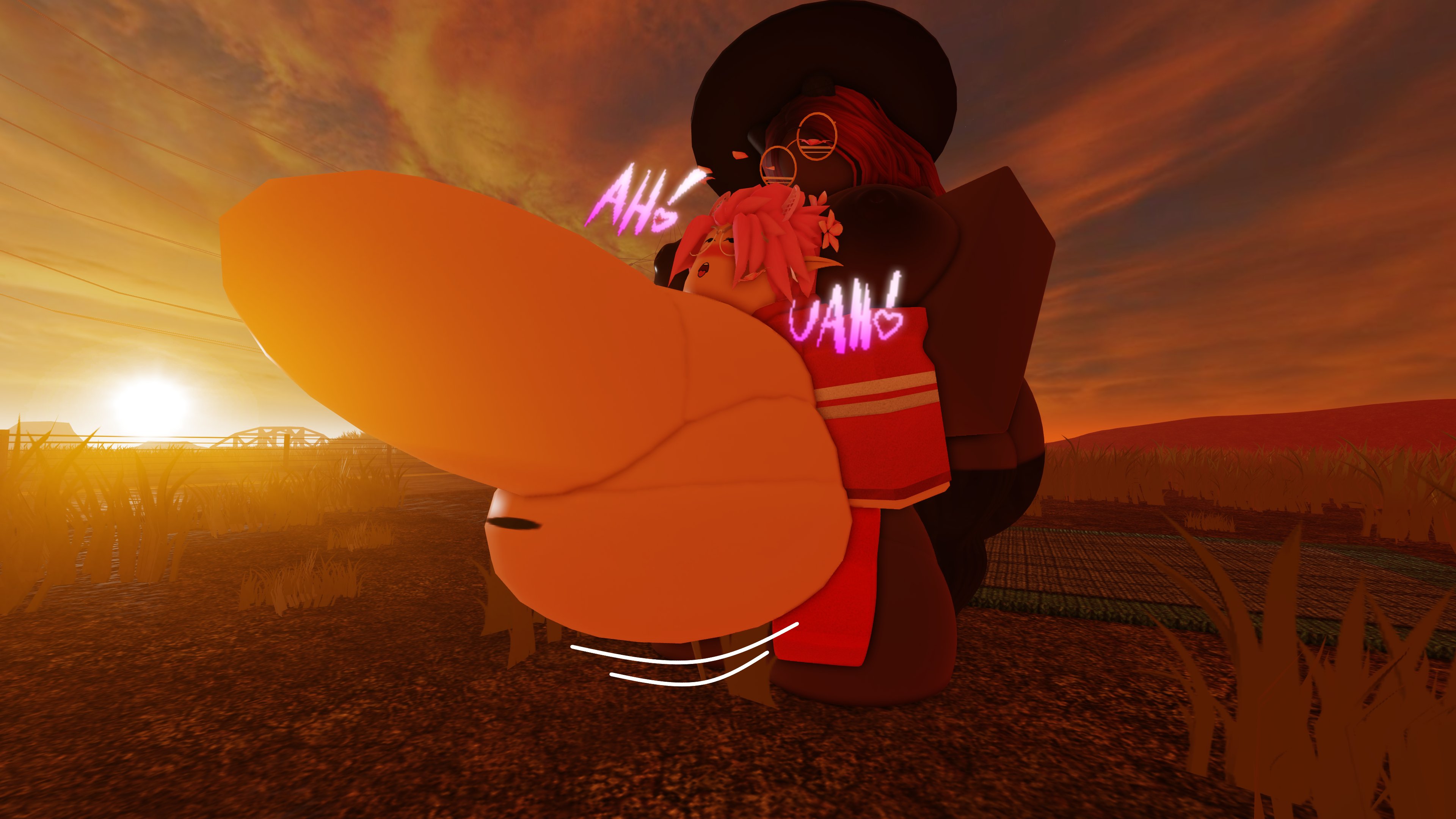 1boy, 1futa, 3d, abdominal bulge, anal, ass, big belly, breadcrumbsrr34, bulge, cum, cum in ass, cum inflation, cum inside, cumflation, dark skin, dark-skinned futa, extreme penetration, femboy, futa is bigger, futa on male, futa penetrating, futanari, highres, huge penis, hyper cock, hyper cum inflation, hyper cumflation, hyper inflation, hyper penetration, hyper penis, hyper stomach bulge, hyper stomach deformation, inflation, intersex, male, not furry, penis, penis bigger than body, penis bigger than torso, roblox, stomach bulge, tagme