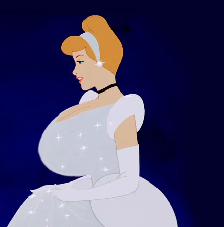 1girls ball_gown big_breasts breast_expansion cinderella_(1950_film) cinderella_(disney) disney disney_princess dress edit female female_only giant_breasts huge_breasts screencap screenshot screenshot_edit solo tagme_(artist) unknown_artist