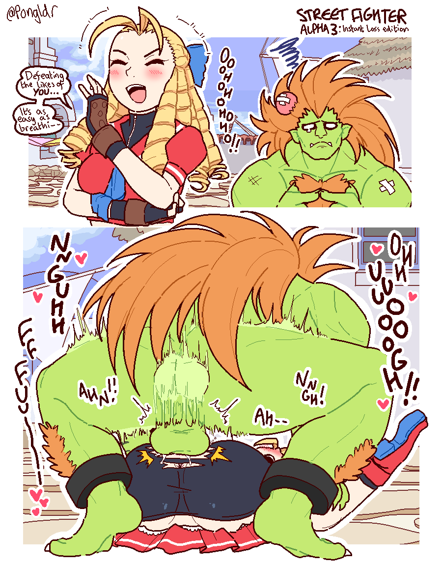 1boy afterimage anus asian asian_female ass bandaid bike_shorts blank_eyes blanka blonde_hair blush border breasts capcom closed_eyes clothed_sex colored_skin cum cum_in_pussy drill_hair english_text female forehead fucked_silly gloves grabbing green_skin hair_ornament instant_loss instant_loss_2koma interracial karin_kanzuki long_hair mating_press medium_breasts ojou-sama_pose open_mouth orange_hair pants penis pongldr public_indecency pussy pussy_juice school_uniform sex shorts simple_background skirt smile speech_bubble straight street_fighter street_fighter_alpha street_fighter_alpha_3 tearing_up testicles tight tight_pants trembling tusks uncensored white_border