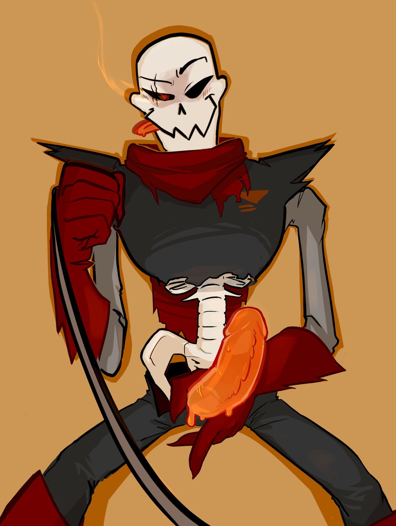 Underfell papyrus fanart