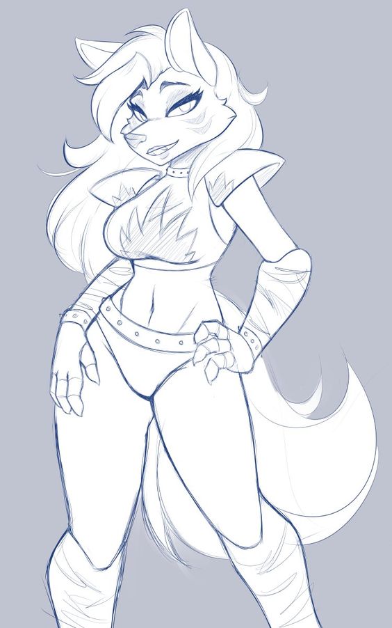 2d, 2d (artwork), 2d artwork, ambris, female, five nights at freddy's, five nights at freddy's: security breach, fnaf, roxanne wolf (fnaf), scottgames, sketch, solo, steel wool studios, tagme