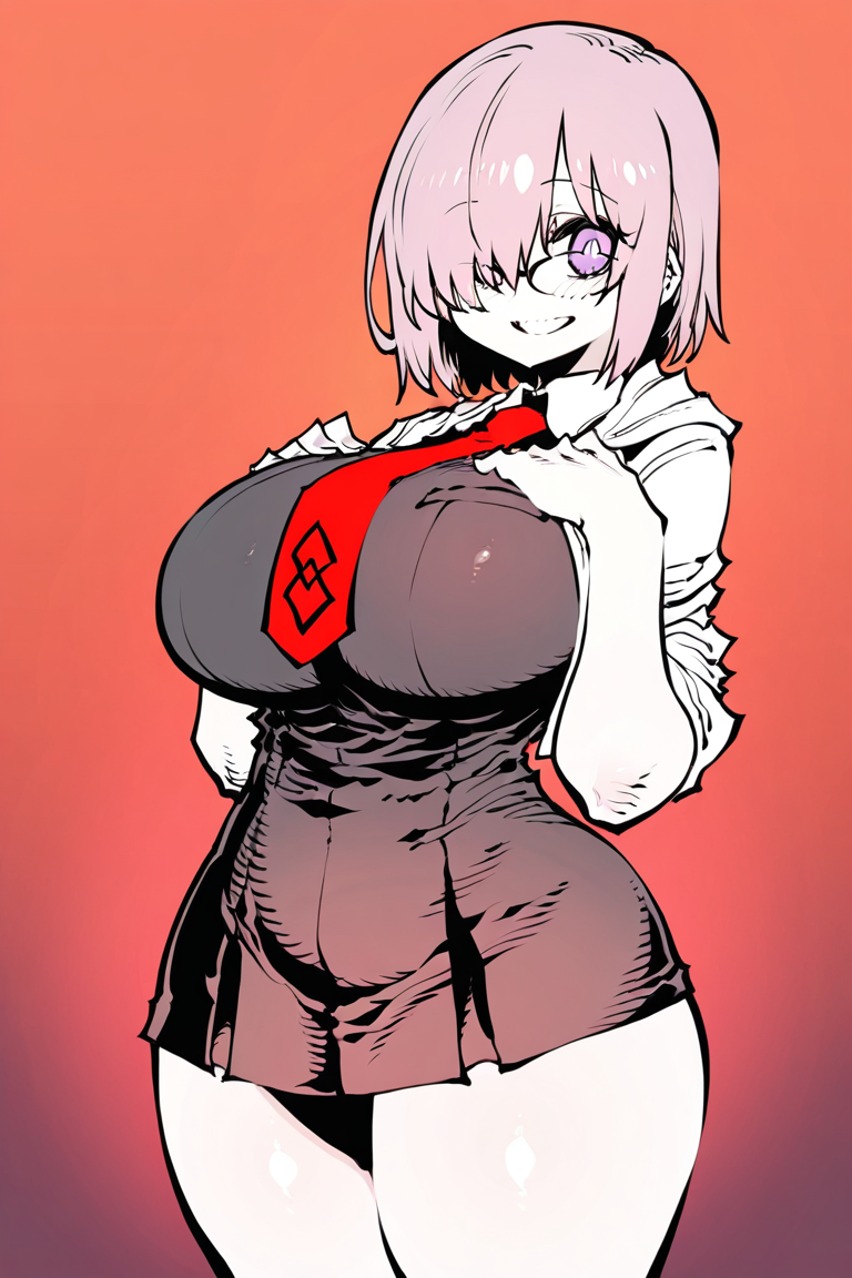 Mash Kyrielight (Fate/Grand Order) Rule 34 Image