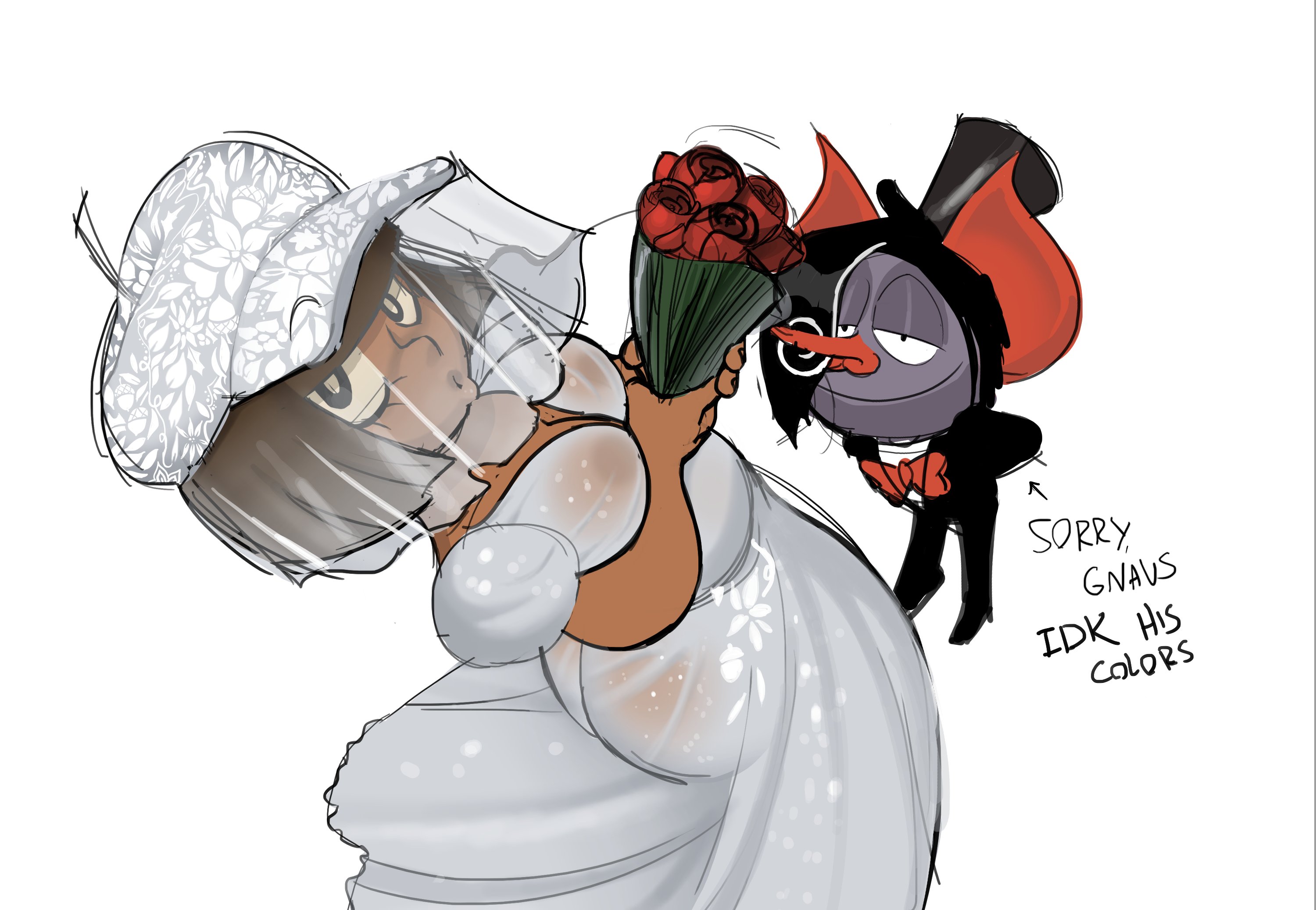 1futa, 2d, 2d artwork, areolae, athletic, athletic female, athletic futa, bangs, big breasts, bob cut, breasts, breasts out, bretta (capydiem), brown eyes, brown hair, busty, capy diem, dark skin, dark-skinned futa, female, foreskin, futa focus, futanari, hourglass figure, intersex, large breasts, navel, nipples, original, original character, penis, penis out, pinup, pinup pose, short hair, uncircumcised, wide hips