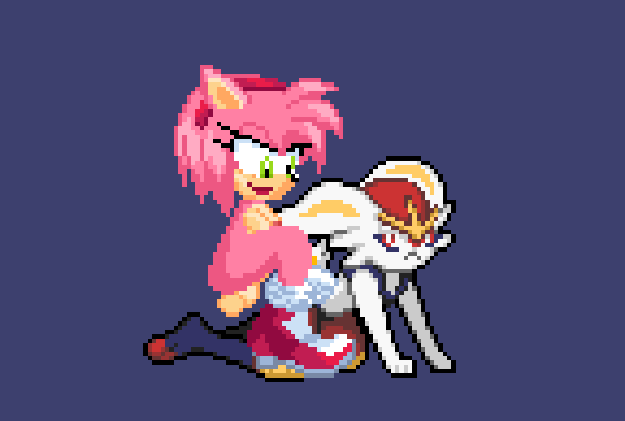 1futa, 1girls, 2d, ambiguous gender, amy rose, anthro, breasts, cinderace, crossover, dickgirl, doggy style, female, female penetrating, furry, furry futa, futanari, gif, intersex, nintendo, pixel art, pokémon (species), pokemon, pokemon (species), sega, sex, sonic (series), sonic the hedgehog (series)