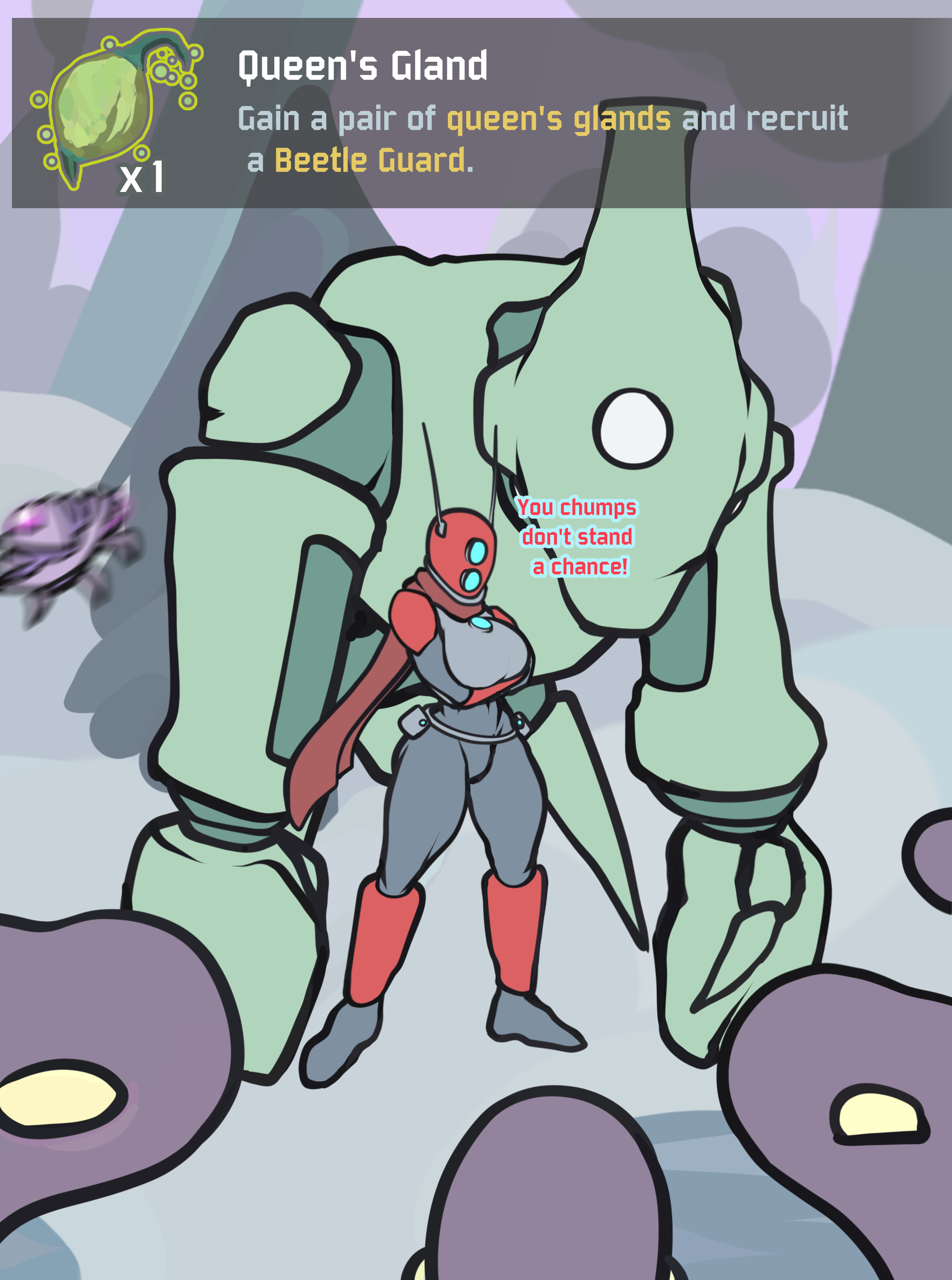 1girls, beetle guard, faceless, faceless character, faceless female, female, huntress (risk of rain), imminent sex, lemurian, public, risk of rain, risk of rain 2, tagme, thick thighs, thighs, tight clothes, tight clothing, tight pants, zoquete