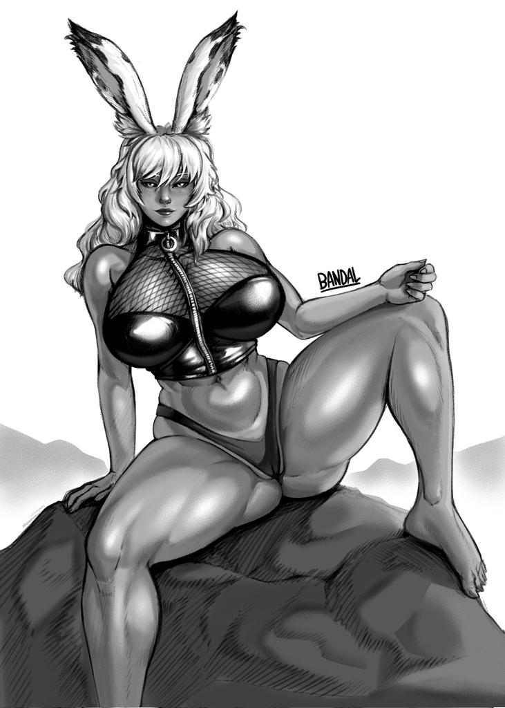 bandal big_breasts clothed_female female female_only final_fantasy final_fantasy_xiv solo solo_female tagme viera