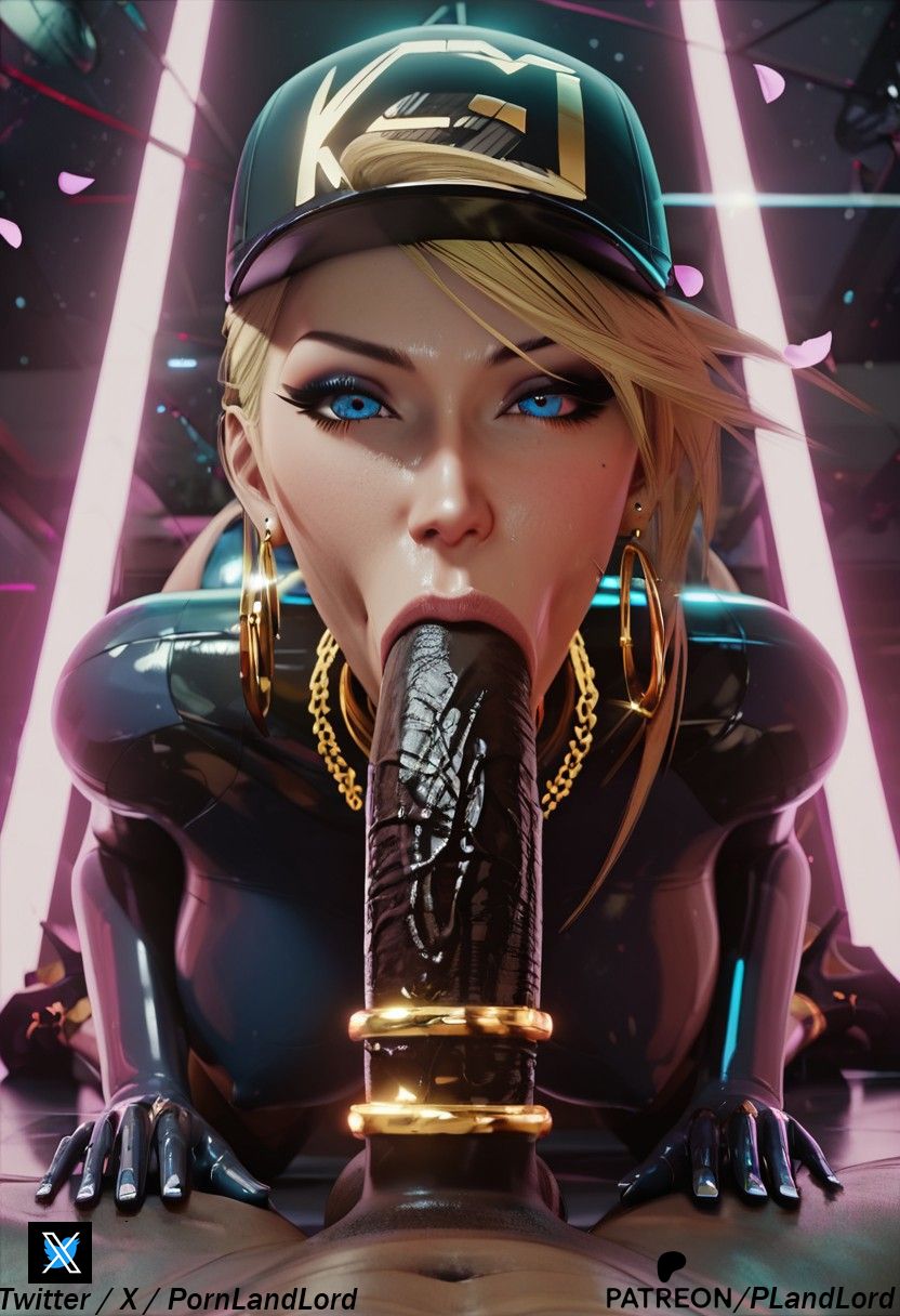 1girls, ai generated, akali, ass, blonde hair, breasts, cap, dark skin, dark-skinned male, female, k/da akali, k/da all out akali, k/da all out series, k/da series, latex, latex gloves, league of legends, league of legends: wild rift, male, penis, pornlandlord