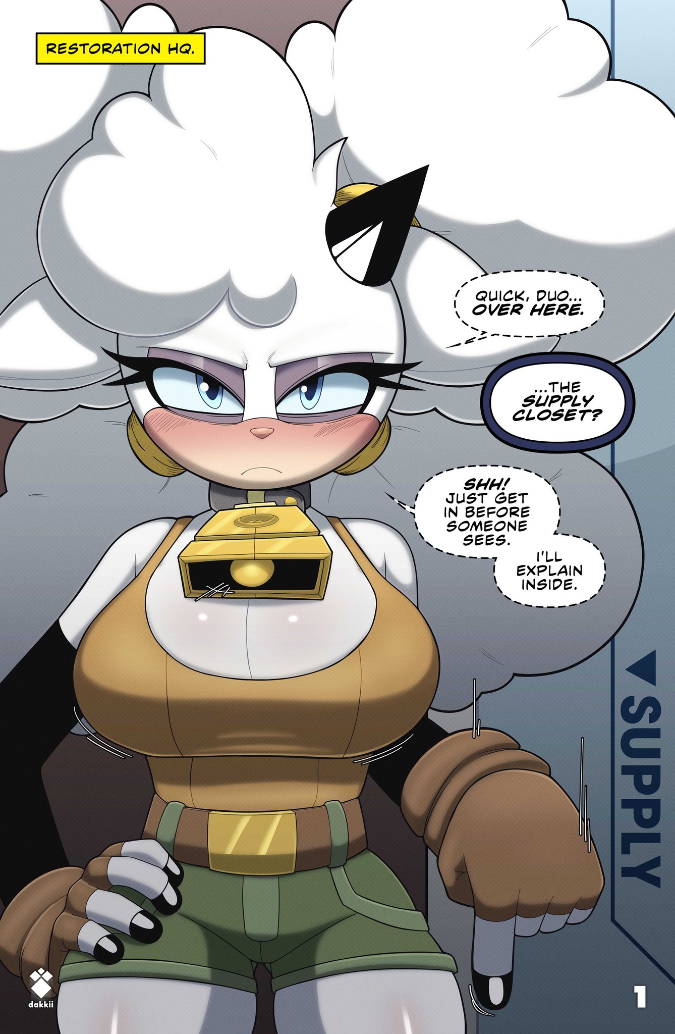 1girls, ass, big ass, big breasts, breasts, bust, busty, chest, curvaceous, curvy, curvy figure, dakkii, digital media (artwork), female, hips, hourglass figure, huge ass, huge breasts, humanoid, idw comics, idw publishing, lanolin the sheep, large ass, large breasts, layziidakkii, legs, mobian, mobian (species), mobian sheep, sega, sheep, sheep girl, sheep humanoid, slim waist, sonic (series), sonic the hedgehog (comics), sonic the hedgehog (idw), sonic the hedgehog (series), thick, thick hips, thick legs, thick thighs, thighs, voluptuous, waist, white hair, white wool, wide hips, wool (fur)