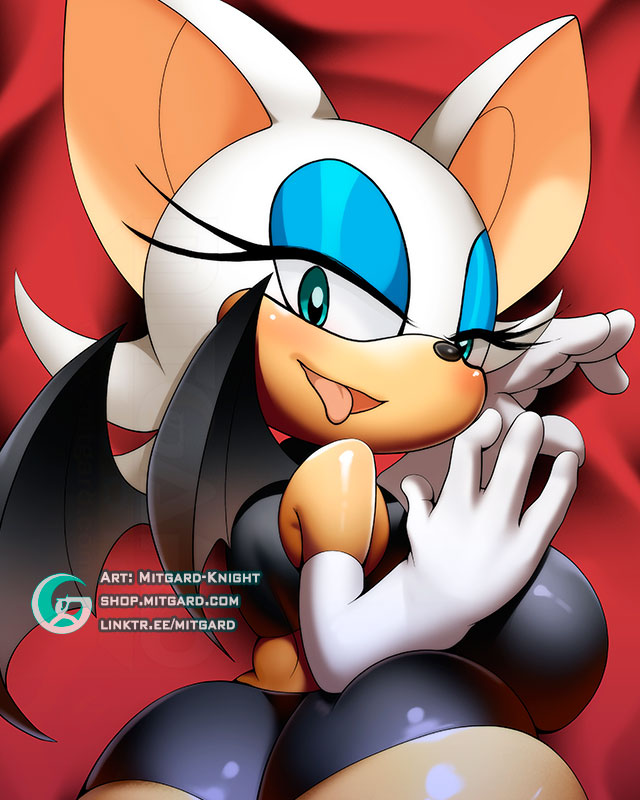 ass bodypillow commission_art dakimakura milf mitgard-knight oppai rouge_the_bat sonic_(series) thick_ass