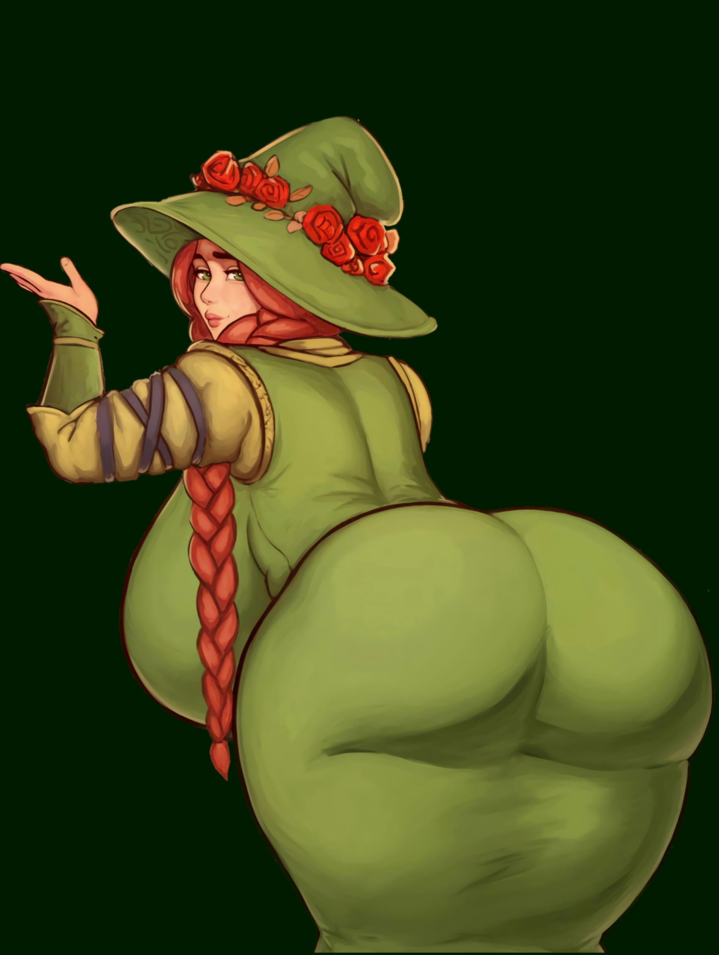 1girls, ass, ass in dress, big ass, big breasts, breasts, edit, edited, female, female only, green eyes, harry potter, hogwarts, hogwarts legacy, huge ass, huge breasts, mirabel garlick, red hair, shinyglute, solo, tagme, tight clothing, tight dress, tight fit, venus body, witch (harry potter)