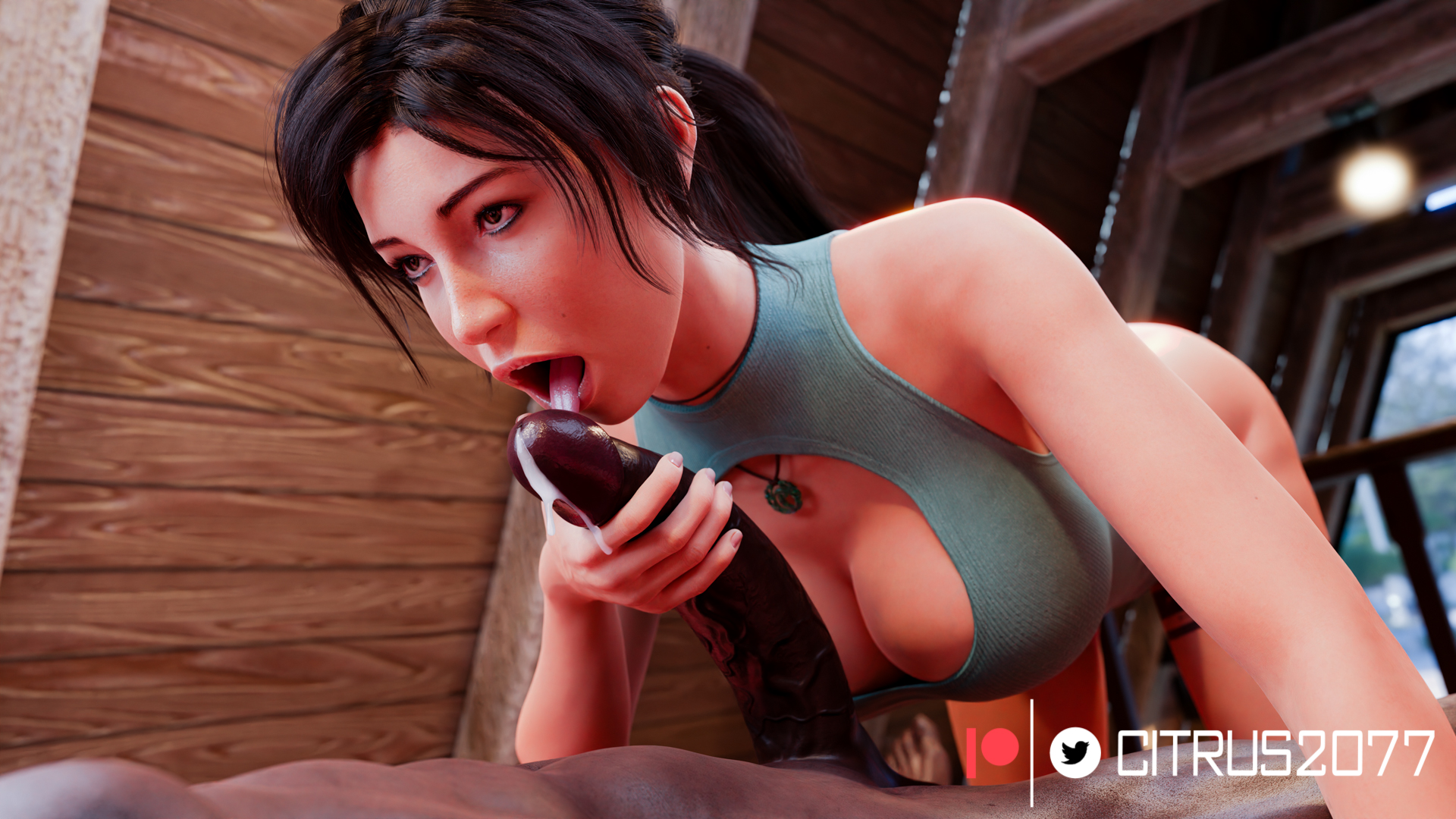 1boy, 1girls, 3d, athletic, athletic female, big breasts, big penis, breasts, british, british female, brown body, brown hair, brown skin, busty, chest, citrus2077, cleavage, clothed female nude male, clothed/nude, curvaceous, curvy, curvy figure, dark skin, dark-skinned male, digital media (artwork), eyebrows, eyelashes, eyes, female, female focus, fit, fit female, hair, hips, hourglass figure, huge breasts, huge cock, human, interracial, lara croft, lara croft (survivor), large breasts, large penis, legs, light brown body, light skin, light-skinned female, lips, lower body, male, penis, thick, thick legs, thick thighs, thighs, tomb raider, tomb raider (survivor), top heavy, upper body, voluptuous, waist, wide hips