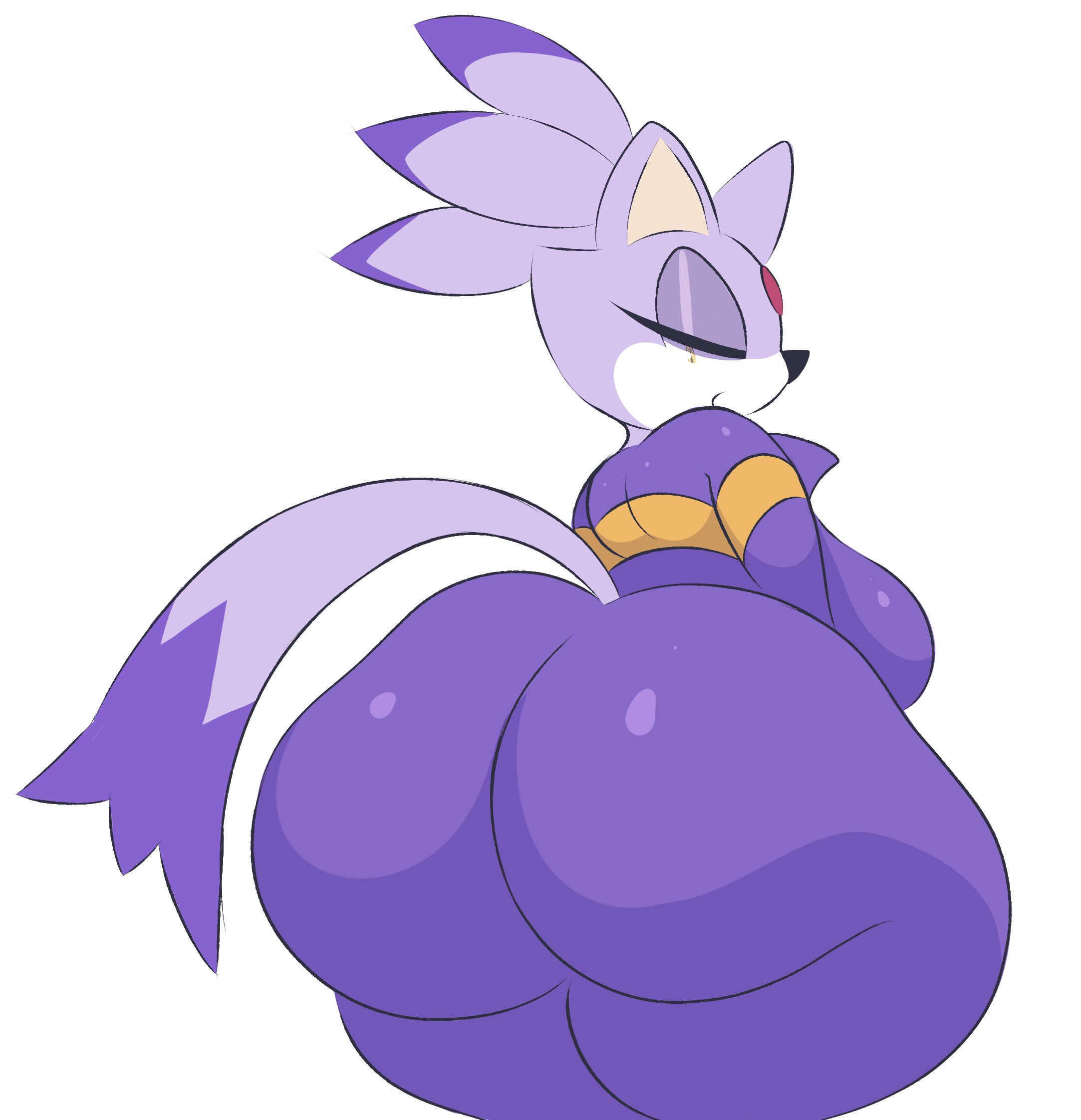 arizonathevixen, ass, ass bigger than head, big ass, big breasts, blaze the cat, blaze the rider, bodysuit, bottom heavy, breasts, bubble ass, bubble butt, female, furry, hips wider than shoulders, huge ass, huge hips, jpeg, purple hair, sega, sonic (series), sonic the hedgehog (series), thick thighs, wide hips, yellow eyes