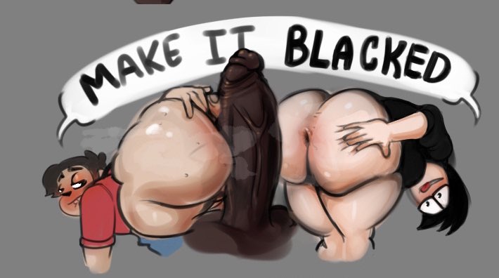1girls, 2boys, artist request, ass, assjob, big ass, big butt, big cock, big penis, blacked, buttjob, chubby femboy, dark skin, dark-skinned male, fat ass, female, femboy, gay, glasses, male, musky cock, penis, presenting, presenting hindquarters, shortstack, threesome, worship