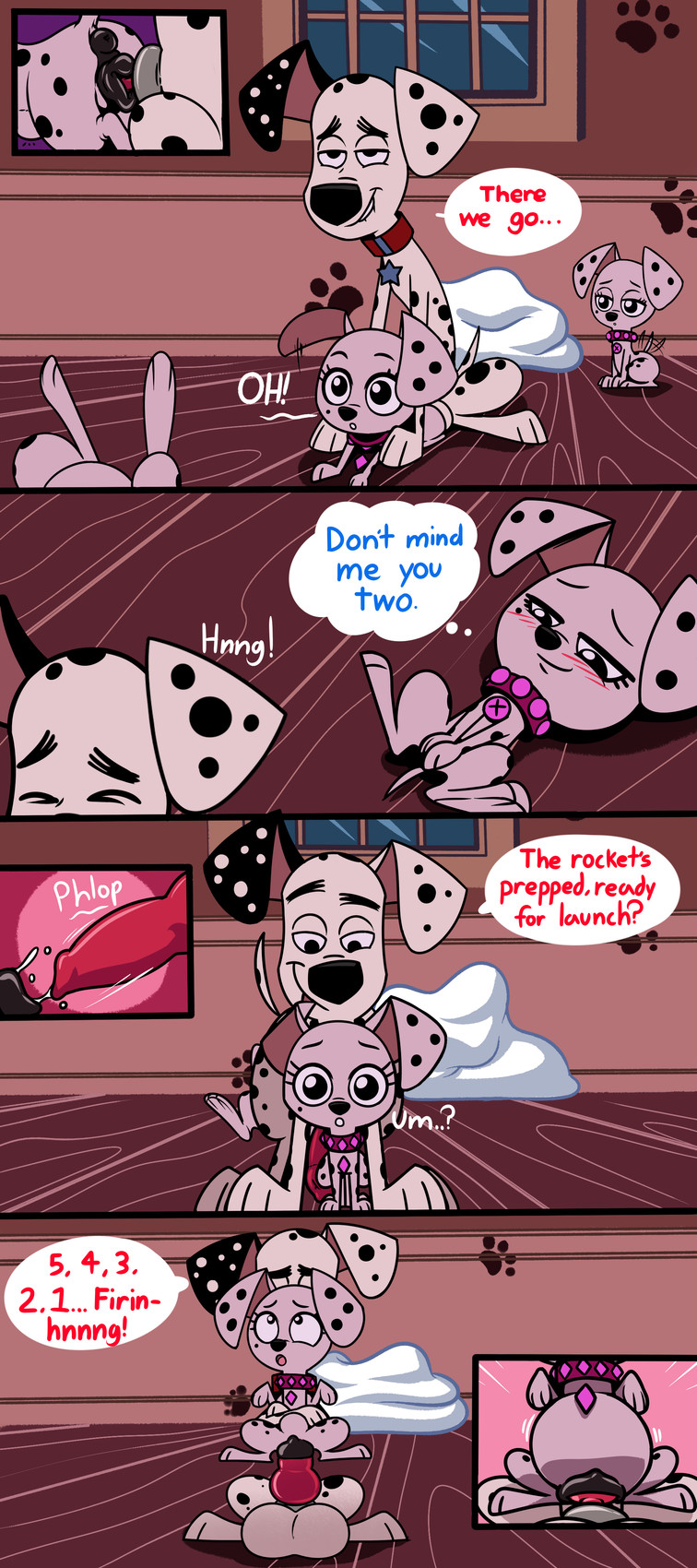 101 dalmatian street, 101 dalmatians, absurd res, age difference, anatomically correct, animal anus, animal genitals, animal penis, animal pussy, anus, ass, asshole, balls, being watched, big balls, big penis, black anus, black body, black fur, black pussy, black spots, bodily fluids, brother, brother and sister, canid, canine, canine anus, canine genitals, canine penis, canine pussy, canis, cock, collar, comic, comic page, counting, cub, cum, cum in pussy, cum in vagina, cum inflated belly, cum inside, cumflation, dallas (101 dalmatians), dalmatian, deja vu (101 dalmatians), destiny (101 dalmatians), dialogue, dick, digital media (artwork), disney, dog collar, domestic canine, domestic dog, dylan (101 dalmatians), english dialogue, english text, excessive cum, excessive genital fluids, eyelashes, female, female canine, female cub, female dog, female feral, female penetrated, feral, feral female, feral focus, feral male, feral on feral, feral only, feral penetrated, feral penetrating, fingering, fingering self, fur, genital fluids, genitals, hi res, high resolution, highres, hypergal, incest, inflation, knotted penis, knotting, large insertion, larger feral, larger male, looking at another, male, male canine, male dog, male feral, male on female, male penetrating, male penetrating female, male/female, mammal, masturbation, multicolored body, multicolored fur, older brother, older brother and younger sister, older feral, older male, open mouth, penetration, penile, penile penetration, penis, penis in pussy, penis in vagina, pull out, puppy, pussy, raised tail, red penis, ridiculous fit, sex, sisters, size difference, small but hung, smaller female, smaller feral, smile, smiling, speech bubble, spots, spotted body, spotted fur, stomach bulge, tail, tail anus, tail motion, tail raised, tail wag, tail wagging, tailhole, tailwag, text, thought bubble, tight fit, triple d (101 dalmatians), two-tone body, two-tone fur, unknotting, vagina, vaginal fluids, vaginal knotting, vaginal penetration, vaginal sex, vulva, wagging tail, white body, white fur, white spots, younger female, younger feral, younger sister