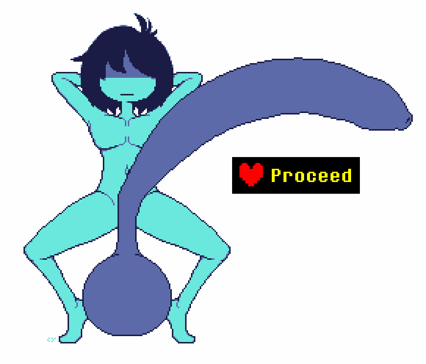 1nonbinary, 1other, arms behind head, balls, blue body, blue hair, cyanu, deltarune, huge balls, huge cock, hyper, hyper penis, kris (dark world form), kris (deltarune), kris dreemurr, nude, penis, proceed, solo, soul (deltarune), spread legs, tagme, toby fox, toby fox (copyright), undertale, undertale (series), utdr (toby fox)