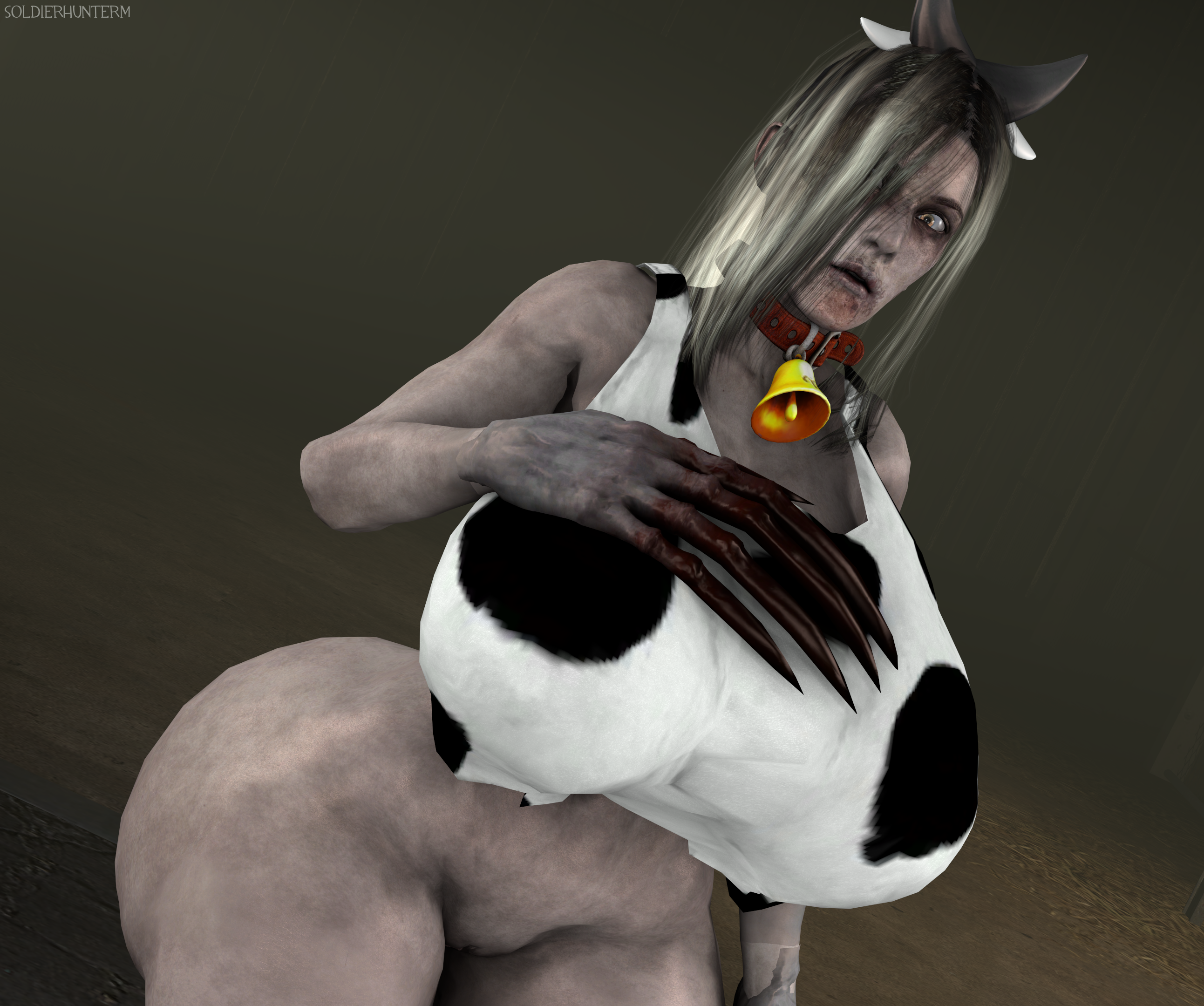 1girls, 2025, 3d, 4k, angry, angry eyes, angry face, ass, big ass, big breasts, big butt, black hair, breasts, casual, collar, cow ears, cow girl, cow print, female, female only, grabbing own breast, hand, huge ass, huge breasts, humanoid, infected, left 4 dead, left 4 dead (series), left 4 dead 2, long hair, long-haired female, milk, monster, monster girl, naked, naked female, nipples, nude, nude female, pale skin, pussy, self upload, soldierhunterm, source filmmaker, tank top, tanktop, thick ass, thick thighs, undead, valve, voluptuous, voluptuous female, wet, wet body, wet pussy, wet skin, wide hips, witch (left 4 dead), zombie, zombie girl