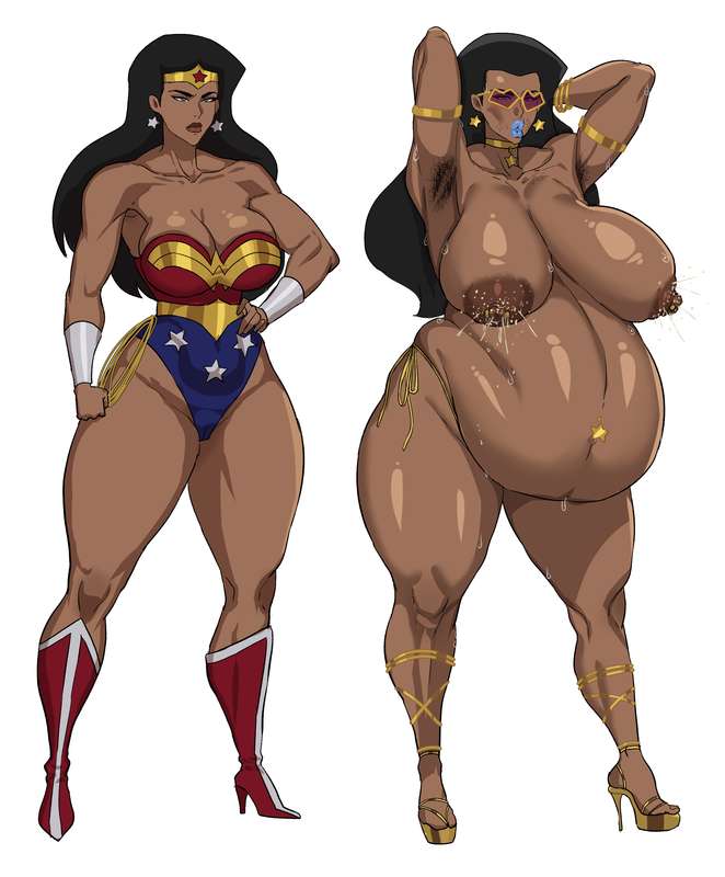 1girls, 2d, armpit hair, before and after, big breasts, bimbo, black hair, breasts, busty, color, cyberboi, dc, dc comics, female, female only, giant breasts, hairy armpits, high heel boots, high heels, higher resolution available, huge breasts, justice league, justice league unlimited, lactation, light skin, light-skinned female, long hair, muscular, muscular female, navel piercing, nipples, no source, open toe heels, open toe shoes, piercing, pregnant, solo, solo female, sunglasses, super belly, superheroine, tagme, thick thighs, thighs, thong leotard, voluptuous, voluptuous female, wonder woman, wonder woman (dcau), wonder woman (series)