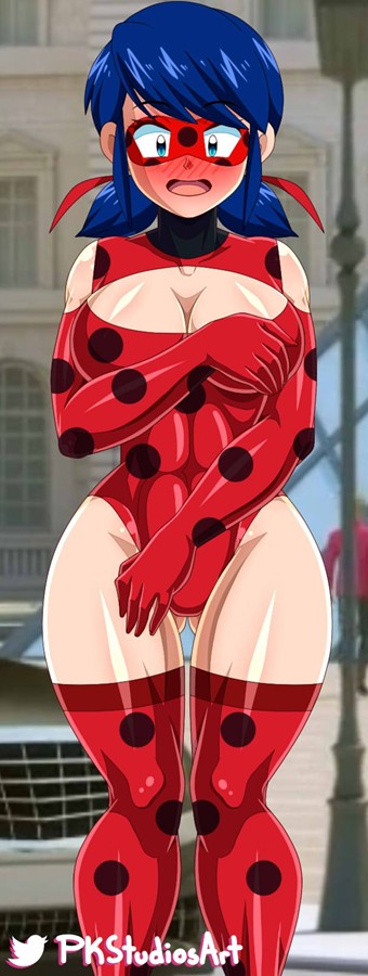 1girls abs big_ass big_breasts blue_eyes female marinette_cheng marinette_cheng_(pv) marinette_dupain-cheng marinette_dupain-cheng_(pv) miraculous_ladybug pk-studios tagme thick_thighs