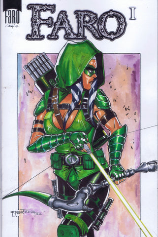 1girls ahsoka_tano alien alien_girl alien_humanoid archery big_breasts breasts cosplay crossover curvy dc emil_cabaltierra faro's_lounge female female_only green_arrow green_arrow_(cosplay) green_arrow_(series) heroine solo solo_female star_wars star_wars_rebels togruta wide_hips