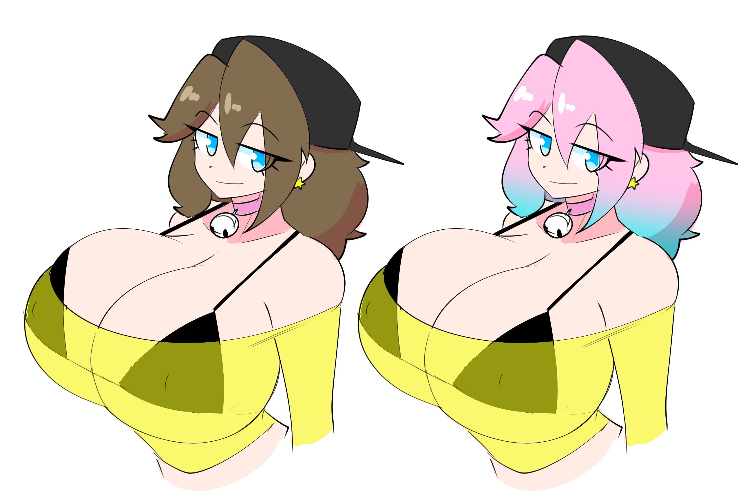 big breasts, breasts, busty male, humanized, male, male with breasts, peanut butter (theycallhimcake), theycallhimcake