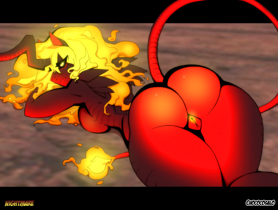 2022 anthro ass bedroom_eyes big_breasts big_butt black_sclera blonde_hair breast_squish breasts chococosalo colored curved_horn curvy_figure demon demon_humanoid detailed_background digital_drawing_(artwork) digital_media_(artwork) equid equine female fire flaming_hair flaming_mane flaming_tail genitals glowing glowing_eyes glowing_genitalia glowing_hair glowing_pussy glowing_tail hair heroes_of_might_and_magic heroes_of_might_and_magic_5 horn horse hourglass_figure humanoid humanoid_pointy_ears long_hair long_horn long_tail looking_at_viewer looking_back looking_back_at_viewer lying lying_on_ground mammal might_and_magic monotone_body monotone_hair narrowed_eyes nightmare_(might_and_magic) nude on_front portrait presenting presenting_hindquarters presenting_pussy pseudo_hair pseudo_mane pussy red_body red_pussy red_skin red_tail rule_63 seductive serious side_boob signature small_waist solo squish tail tail_tuft thick_thighs three-quarter_portrait tuft ubisoft under_boob wide_hips yellow_eyes