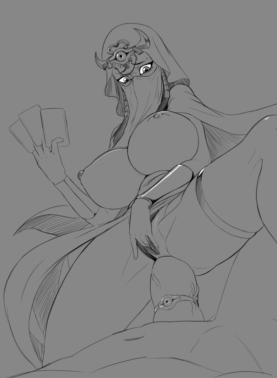 anythinggoes, ass, breasts, busty, curvy, female, isis ishtar, large ass, large breasts, masked, masked female, straight, yu-gi-oh!