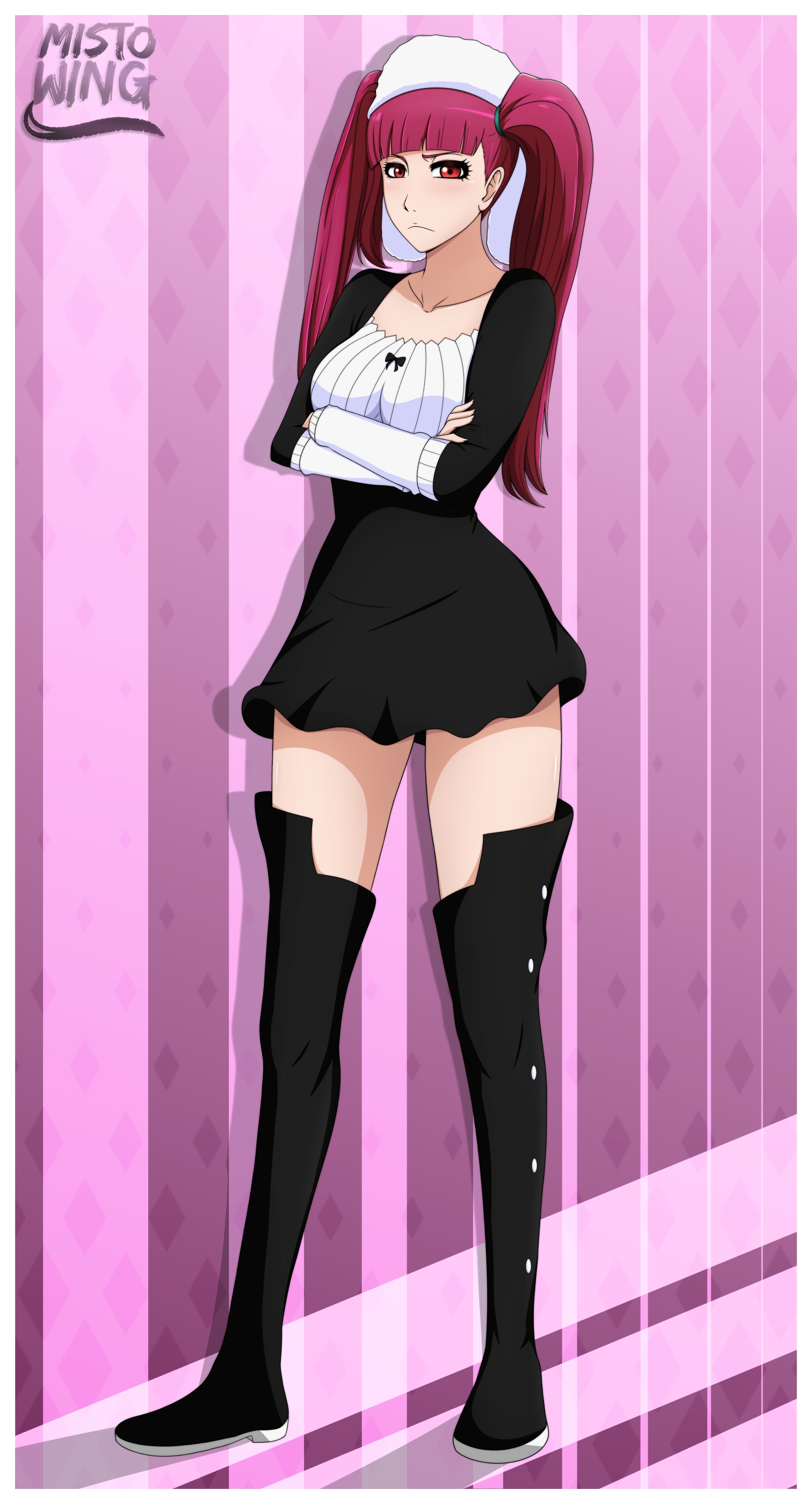 bleach, dokugamine riruka, female, female only, mistowing, solo, tagme, twintails