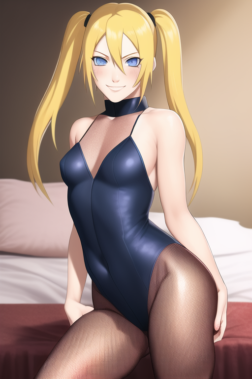 1girls ai_generated bare_arms bare_shoulders bed bedroom belly_button blonde_hair blue_eyes blush choker cleavage clothing female female_focus female_only genderswap_(mtf) hair_ribbon latex legwear light-skinned_female light_skin lingerie lips lipstick nai_diffusion naruko naruto naruto_(classic) naruto_(series) naruto_shippuden on_bed pale-skinned_female pale_skin pantyhose pantyhose_under_swimsuit petite pink_lips pink_lipstick ribbon ribbons rule_63 sexy_no_jutsu shounen_jump sideboob sitting small_breasts smile smiling smiling_at_viewer solo solo_female solo_focus stable_diffusion teeth teeth_showing thighs tied_hair tomeng twintails uzumaki_naruto wide_hips yellow_hair