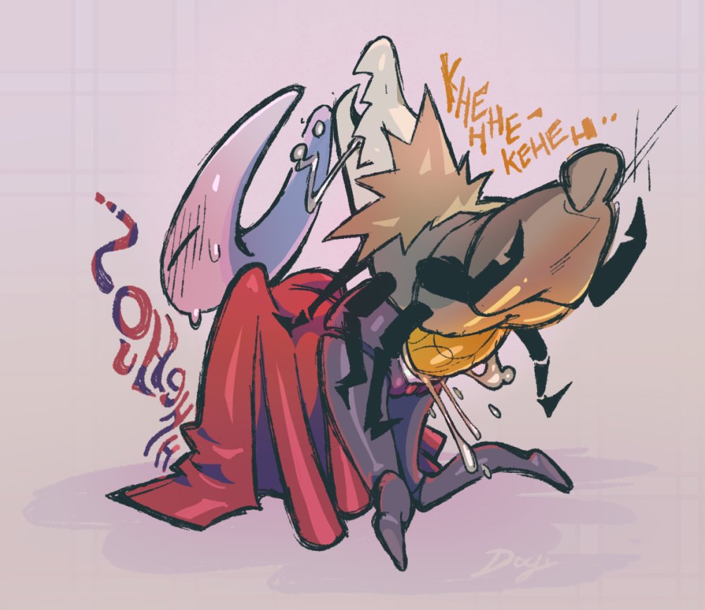 all fours, blush, colored, cum, cum drip, cum in pussy, cum inside, cum overflow, feral, feral on female, feral penetrating, hollow knight, hollow knight: silksong, hornet (hollow knight), insect girl, lmilkdog, milkdog, sex, sex from behind, sweat, vaginal penetration