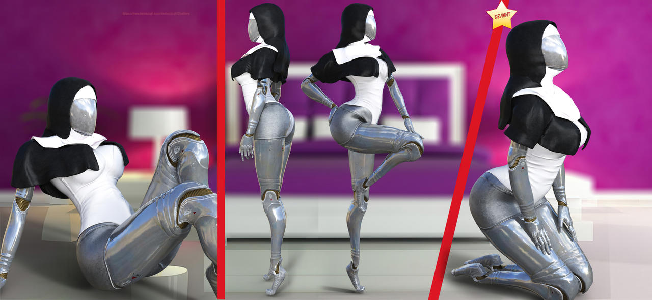 3d 3girls android android_girl athletic athletic_female atomic_heart ballerina big_breasts breasts bust busty cleavage curvaceous curvy curvy_figure deviantstar12 digital_media_(artwork) eyes faceless faceless_character faceless_female female female_focus female_only fit fit_female focus_entertainment gynoid hips hourglass_figure huge_ass huge_breasts humanoid large_breasts left_(atomic_heart) legs mature mature_female metallic_body mundfish nun nun_outfit right_(atomic_heart) robot robot_girl robot_humanoid russian soviet_union the_twins_(atomic_heart) thick thick_ass thick_hips thick_legs thick_thighs thighs top_heavy twins upper_body voluptuous waist wide_hips