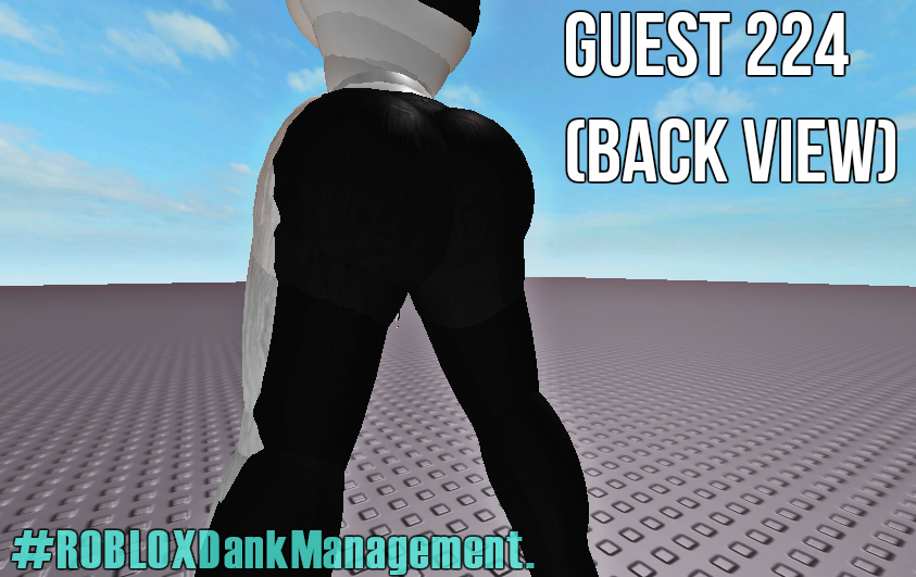 1girls 3d back_view backboob big_ass big_breasts big_butt croptop female guest_(roblox) guest_224 humanoid roblox robloxdankmanagement robloxian tagme thick_thighs underboob