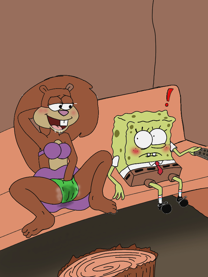 brown_body buckteeth female_masturbation fingering furry horny legs_apart male masturbation meme nickelodeon pussy sandy_cheeks sea_sponge sitting sitting_down smooth_skin spanky15 spongebob_squarepants spongebob_squarepants_(character) squirrel tail underwear yellow_body