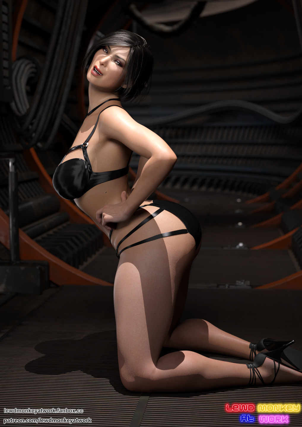 1girls 3d ada_wong ada_wong_(adriana) artist_name asian asian_female ass athletic athletic_female big_breasts black_hair breasts brown_eyes brown_hair busty capcom curvaceous curves curvy curvy_figure dark_hair digital_media_(artwork) eyebrows eyelashes eyes female female_focus female_only fit fit_female hair high_heels hips hourglass_figure huge_breasts human large_breasts legs lewdmonkeyatwork lewdmonkeywork light-skinned_female light_skin lips mature mature_female medium_hair pale_skin resident_evil resident_evil_2 resident_evil_2_remake resident_evil_4 resident_evil_4_remake short_hair thick thick_legs thick_thighs thighs thin_waist top_heavy upper_body voluptuous waist watermark wide_hips