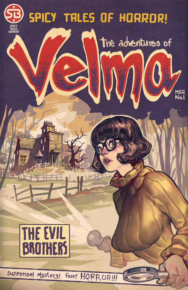 1girls, big breasts, blush, breasts, brown eyes, brown hair, clothing, eyewear, female, female focus, forced deepthroat, forced oral, freckles, fringe, ginger, glasses, hanna-barbera, human, imminent deepthroat, imminent oral, light skin, light-skinned female, lipstick, medium hair, monochrome, nerd, nerdy female, oral, pale skin, petite, plump lips, questionable consent, sabudenego, scooby-doo, secretly loves it, short hair, solo, solo female, spicy tales of horror, the adventures of velma (comic), turtleneck, velma dinkley