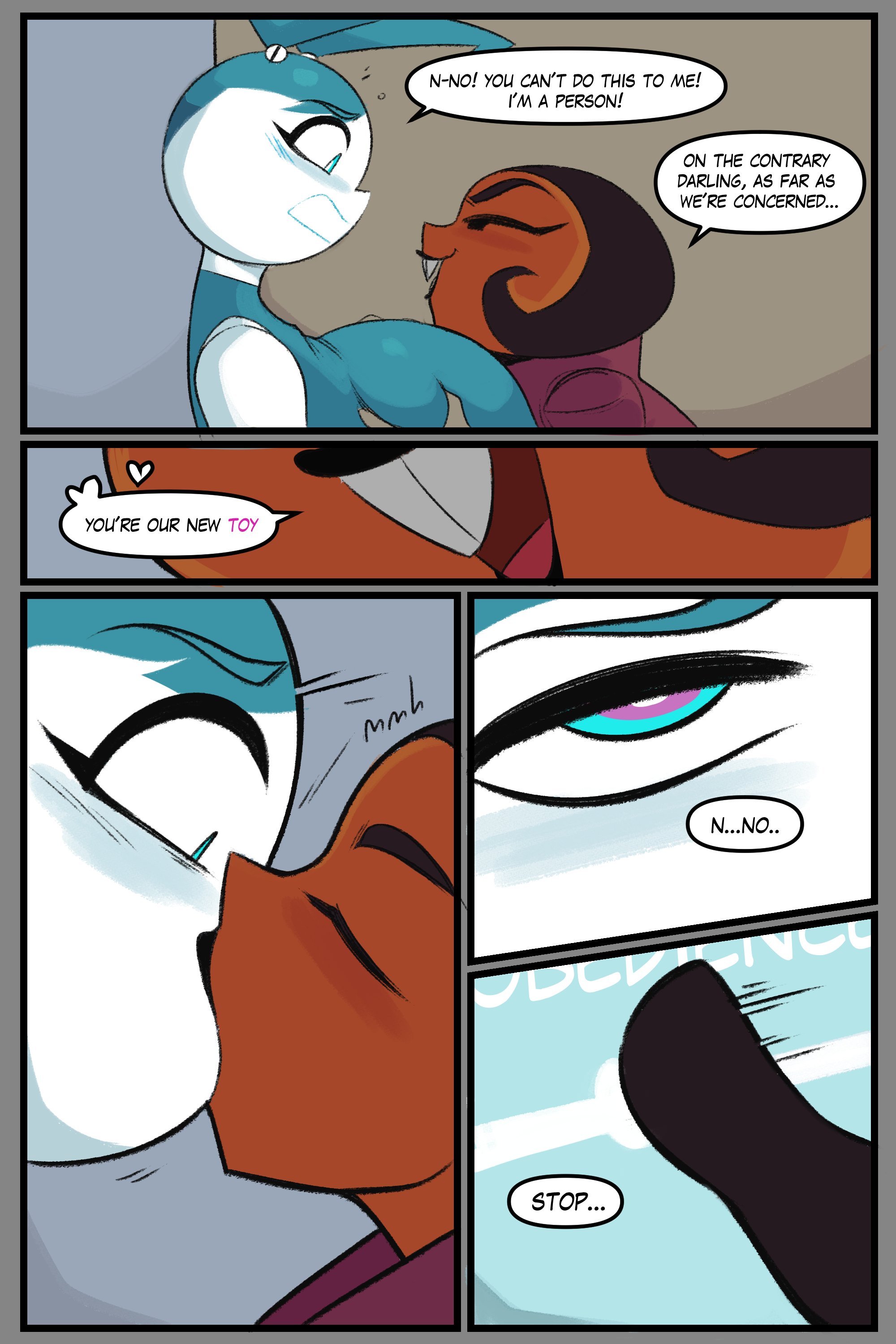 2girls, breasts, brit crust, comic, comic page, crust cousins, female, female only, gynoid, huge breasts, jenny wakeman, kissing, mind control, multiple females, multiple girls, my life as a teenage robot, nickelodeon, robot, robot girl, tagme, yuri, zetaskully