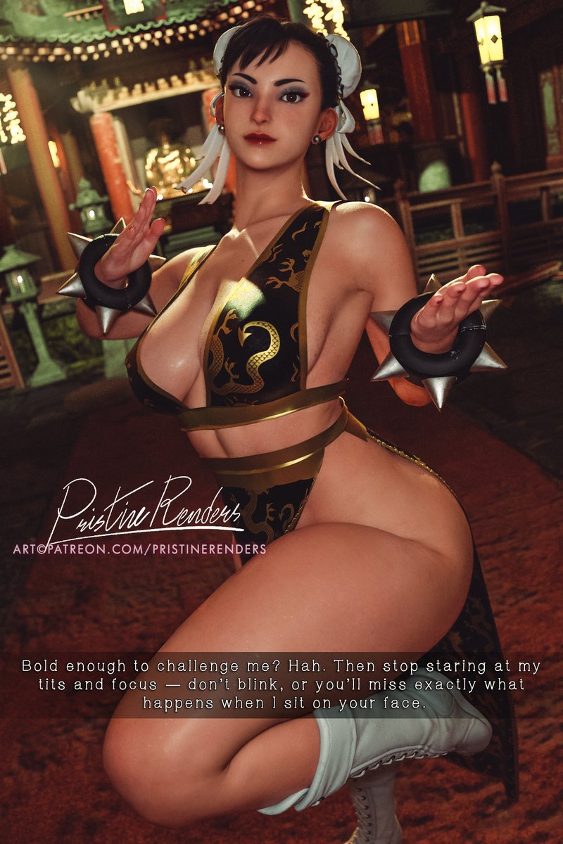1girls, 3d, asian, asian female, big ass, big breasts, big thighs, breasts, capcom, chun-li, chun-li (street fighter 6), curvaceous, curvy, curvy figure, female, female only, hips, huge ass, huge breasts, huge thighs, large ass, large breasts, large thighs, light skin, light-skinned female, mature, mature female, milf, pristinerenders, slim waist, street fighter, street fighter 6, thick, thick hips, thick legs, thick thighs, thighs, toned, toned female, voluptuous, waist, wide hips, wide thighs