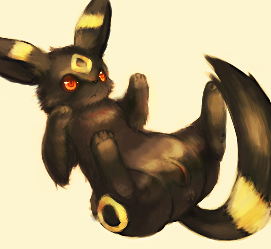 anus female fur furry_ears furry_tail nintendo pokémon_(species) pokemon pussy red_eyes solo tail toro29 umbreon