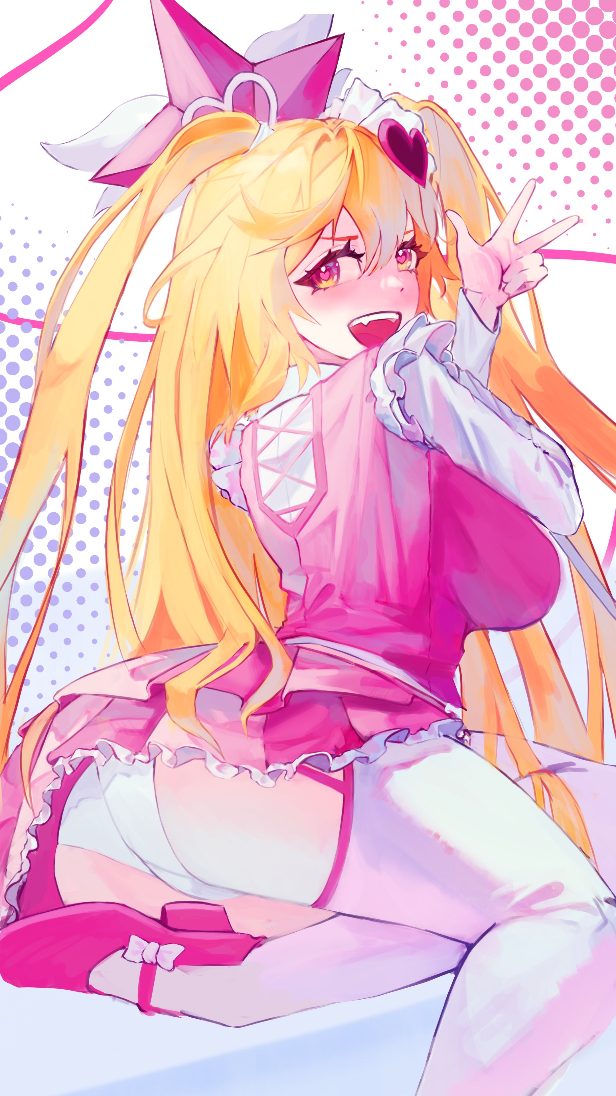 1girls, ass, ass focus, big ass, blonde hair, don quixote (limbus company), female, in the name of love and hate (e.g.o), limbus company, presenting ass, project moon