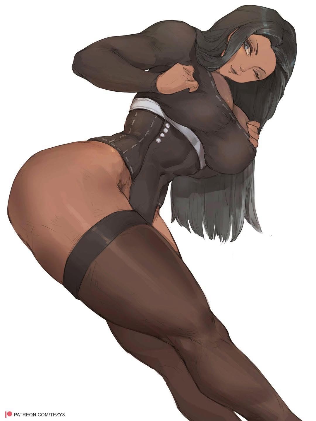 dark skin, tagme, tezy8art