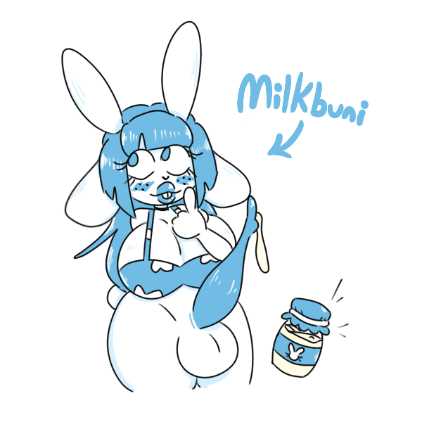 1futa 4_ears anthro blue_eyes blue_hair blue_lips blue_penis bottomless bunny choker clothed clothing cowprint cum_drip cum_dripping cum_dripping_from_penis cum_in_container cute futa_only futanari huge_lips lagomorph leporid leporid_humanoid long_penis milkbuni milkbuni_(character) mostly_nude original_character rabbit rabbit_ears rabbit_humanoid self_upload shortstack solo solo_futa standing white_fur