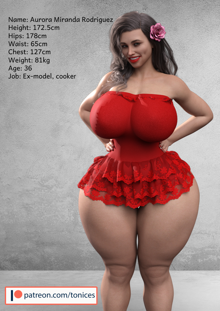 1girls, 3d, ass, athletic, athletic female, aurora miranda rodriguez, big ass, big breasts, big butt, bimbo, breasts, bubble ass, bubble butt, busty, character age, character bio, character height, character profile, character sheet, character weight, curvaceous, curvy, fat ass, female, female only, fit, fit female, hips, hourglass figure, huge ass, huge breasts, human, large ass, large breasts, legs, light skin, light-skinned female, lips, original, original character, reference sheet, thick, thick legs, thick thighs, thighs, three sizes, tonices, top heavy, upper body, voluptuous, wide hips