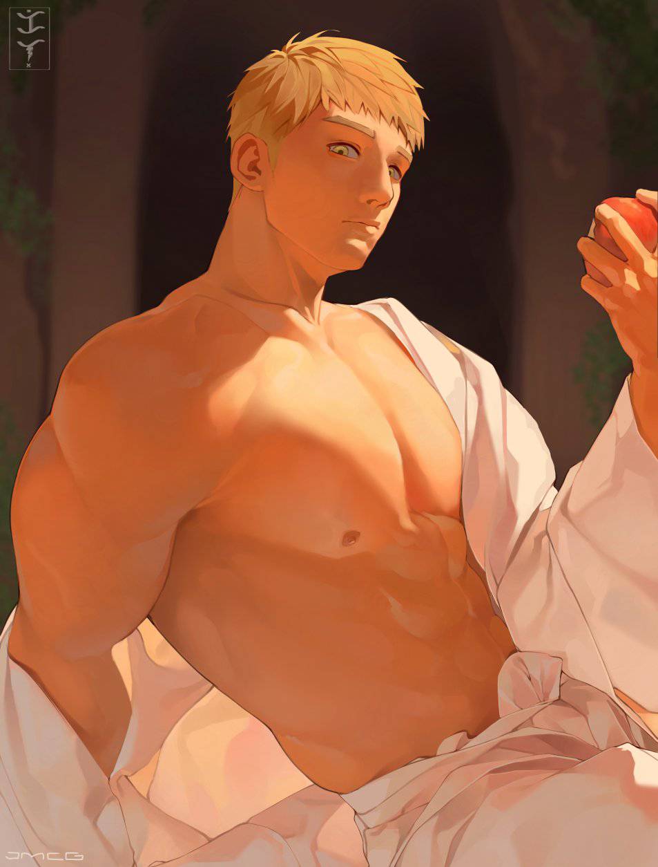 1boy, dungeon meshi, laios touden, male, male only, masculine
