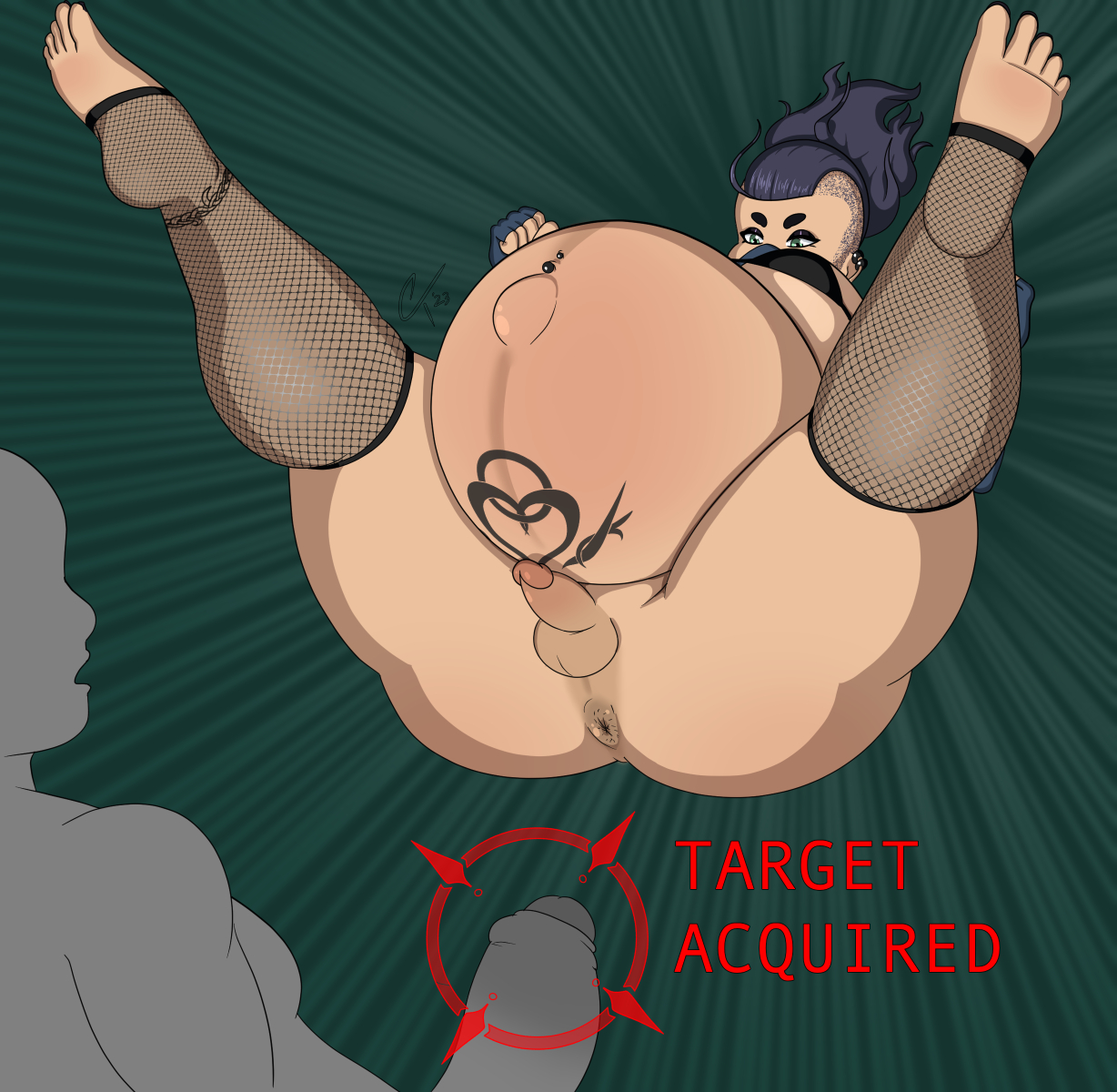 anus, balls, big ass, big belly, big breasts, black hair, black makeup, breasts, busty male, cobaltkilter, dropping, goth, goth boy, male, male pregnancy, male with breasts, mathis (cobaltkilter), mpreg, penis, piercings, pregnancy, pregnant, pregnant male, stockings, tattoo, thick thighs