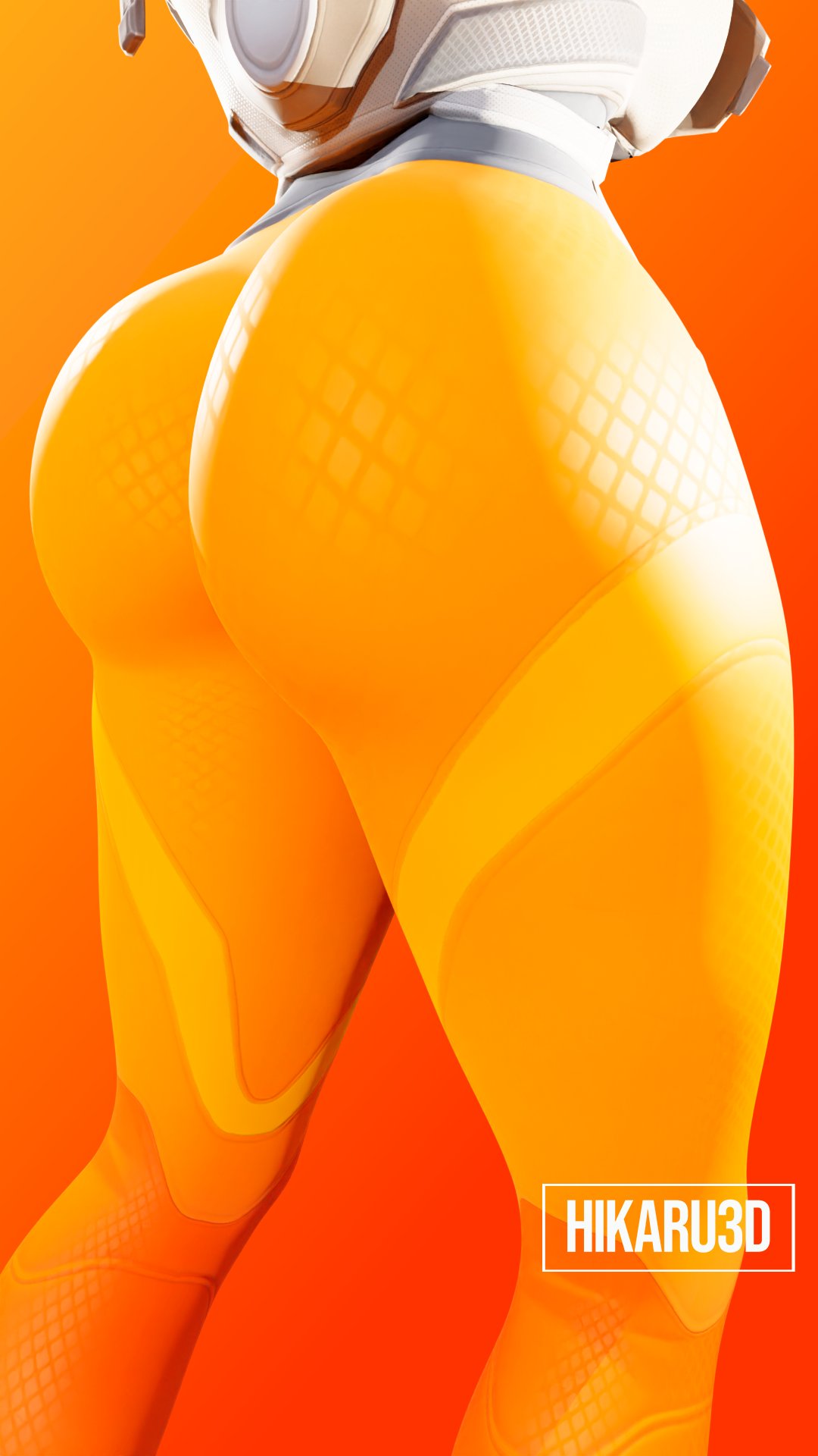 1girls, 3d, 3d (artwork), artist name, blizzard entertainment, bodysuit, bubble butt, child bearing hips, curvaceous, curvaceous female, curvy female, curvy hips, female, female focus, female only, fit, fit female, hikaru3d, hourglass figure, latex bodysuit, latex skinsuit, light skin, light-skinned female, overwatch, overwatch 2, pale skin, pale-skinned female, skinsuit, thick thighs, toned, toned body, toned female, toned stomach, tracer, tracer (overwatch 2 suit), watermark, wide hips