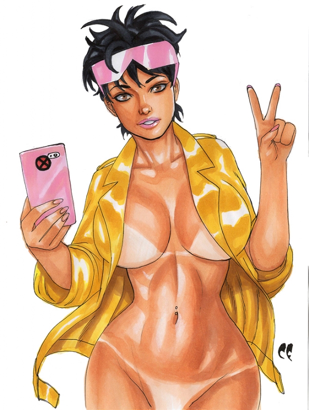 1girls 5_fingers big_breasts bikini_tan black_hair bottomless breasts brown_eyes bust busty cellphone chris_foulkes cleavage clothes coat color colored colored_nails curvaceous curvy daikkenaurora dark_hair female female_focus female_only flashing hair hairless_pussy hands_up holding_object holding_phone homo_superior hourglass_figure humanoid jubilation_lee jubilee large_breasts lipstick long_nails looking_at_viewer makeup marvel marvel_comics mutant nail_polish naked_coat navel navel_piercing no_bra no_humans no_panties no_underwear nude nude_female nudity open_eyes outerwear painted_nails peace_sign phone piercing pink_lips pink_lipstick pink_nails round_ears selfie shaved_pussy short_hair signature simple_background smile smiling solo solo_female solo_focus standing straight_hair sunglasses sunglasses_on_head superheroine tan tanline teeth thick_thighs thin_waist topless traditional_media_(artwork) trenchcoat uncensored v_sign voluptuous white_background wide_hips x-men