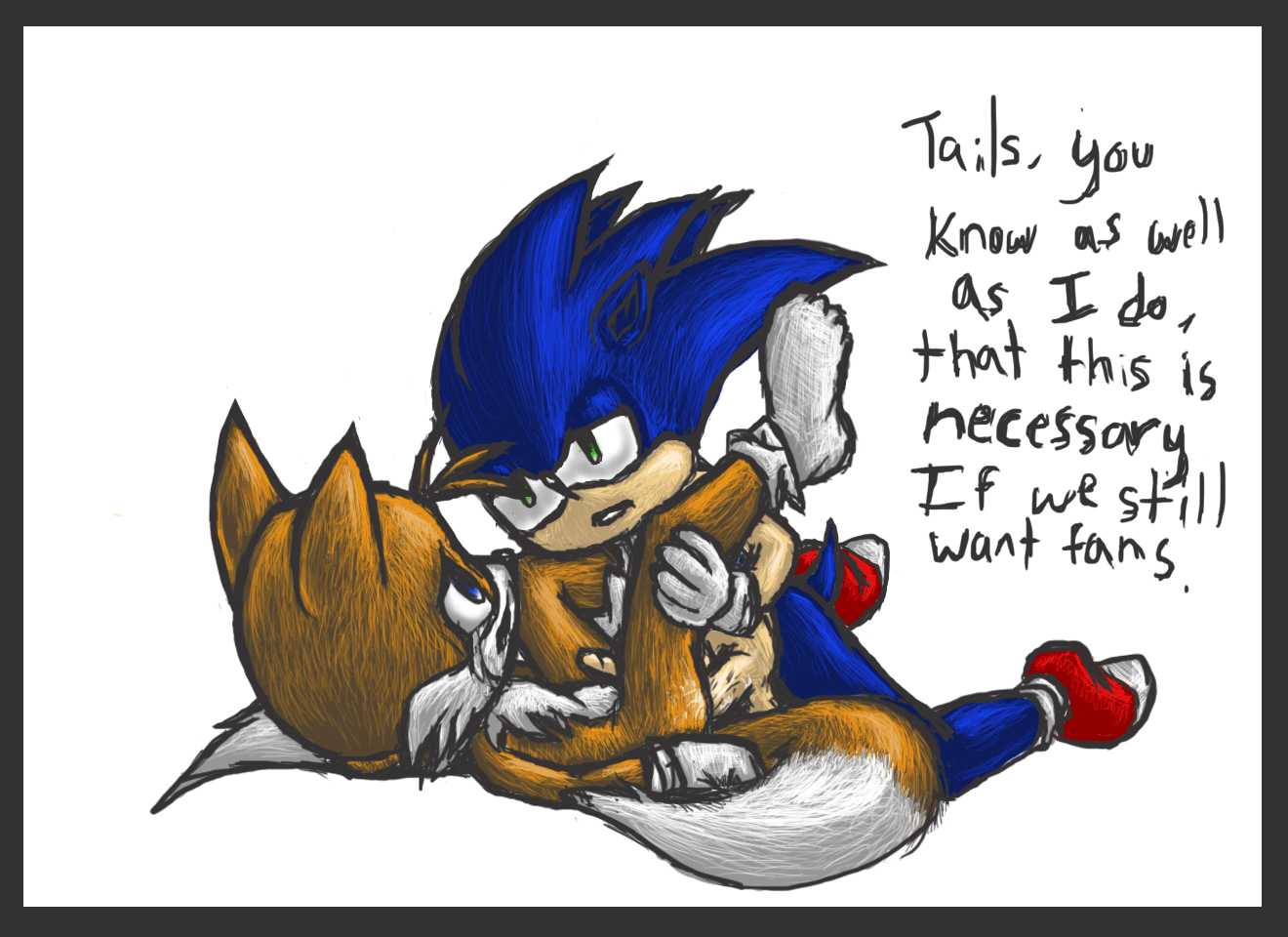 anal anal_sex anthro canine cum fox fur furry_tail hedgehog male male_only multiple_males multiple_tails penetration sonic_(series) sonic_the_hedgehog sonic_the_hedgehog_(series) sonic_the_hedgehog_2 tail tails the_truth yaoi