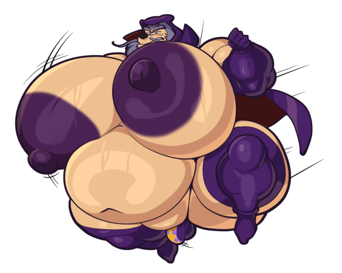 bara beard bhm big_belly bobthetanuki boots bulge busty_boy cape daddy_milkers disney ducktales extrasizedbob fupa gray_hair huge_breasts huge_moobs hyper_breasts male_only male_with_breasts merlock moobs moustache obese_male overweight overweight_male purple_nipples solo_male thong wizard