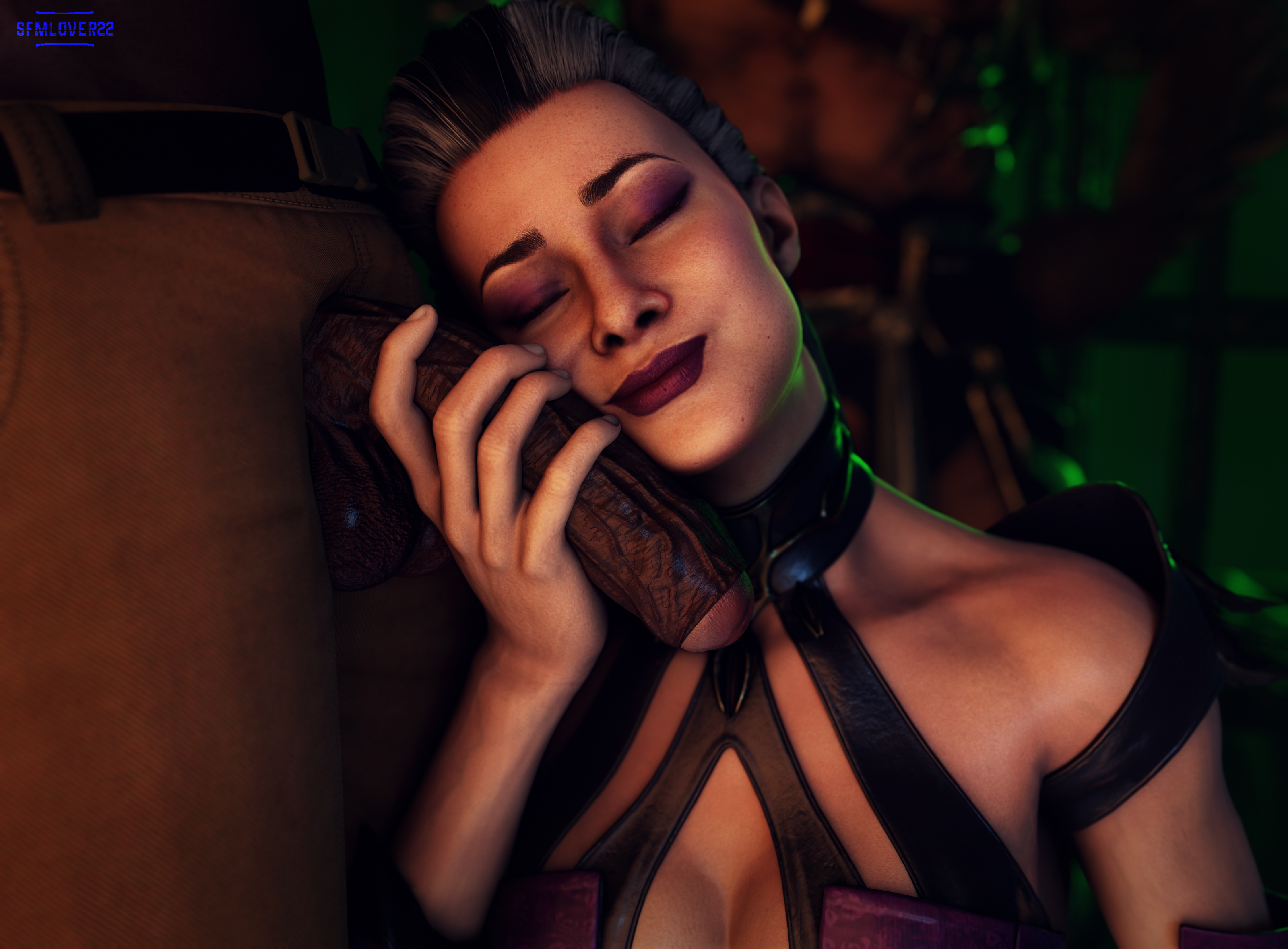 3d, big dick joy, big penis, dark skin, dark-skinned male, female, foreskin, interracial, jax briggs, male, melanin, mortal kombat, mortal kombat 11, netherrealm studios, nuzzling, partial male, penis, penis grab, penis on face, sfmlover22, shao kahn, sindel, smile, uncircumcised, uncut, warner brothers