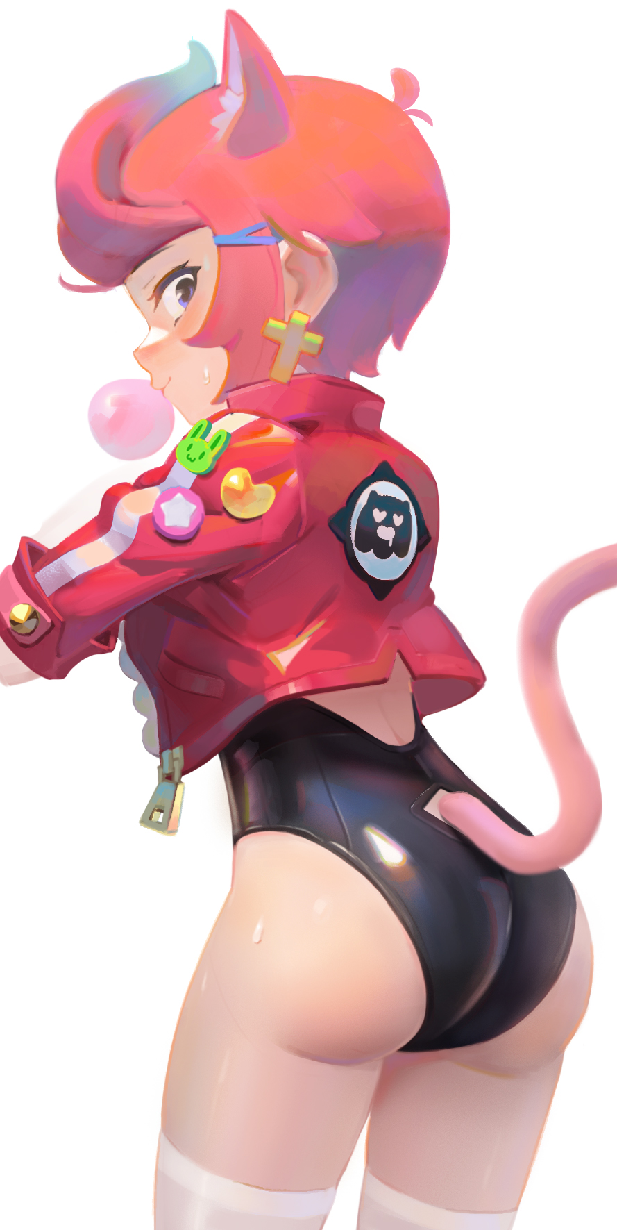 bibi (brawl stars), brawl stars, bubblegum bibi (brawl stars), female, tagme